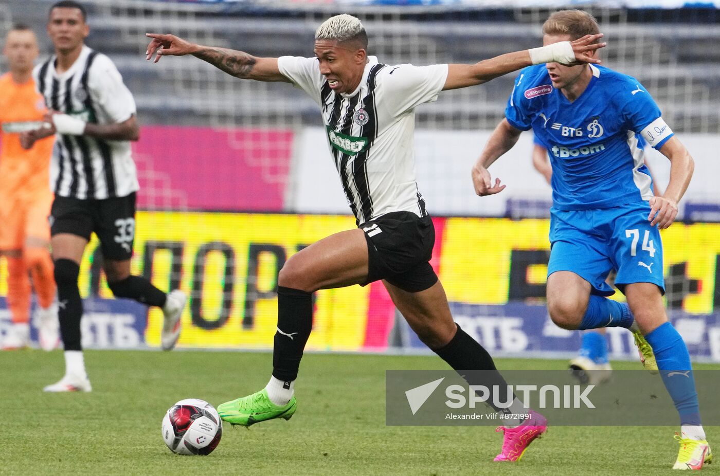 Russia Soccer Brotherly Cup Dynamo - Partizan