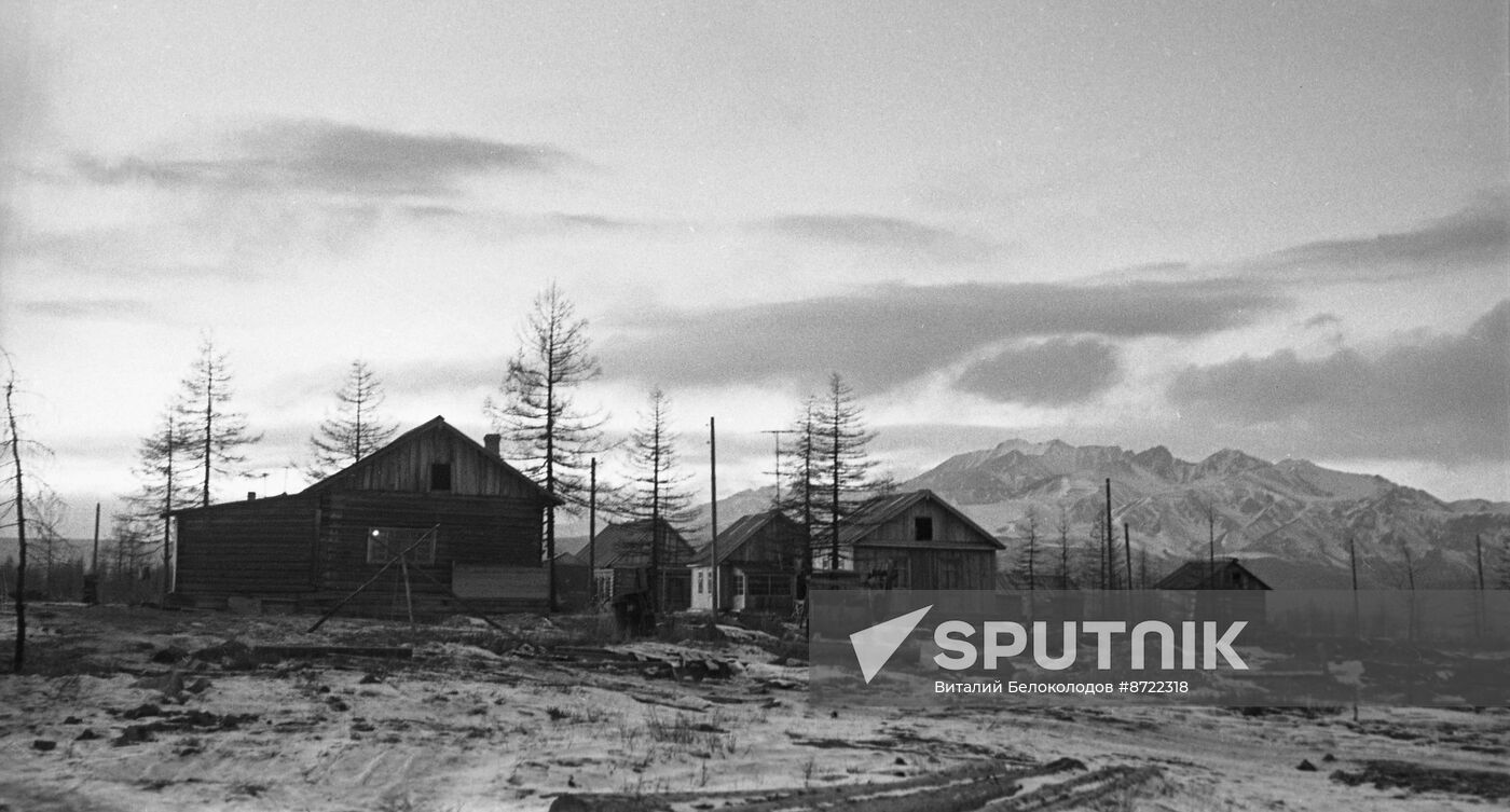 Town for scientists of Sayany Astrophysical Solar Observatory