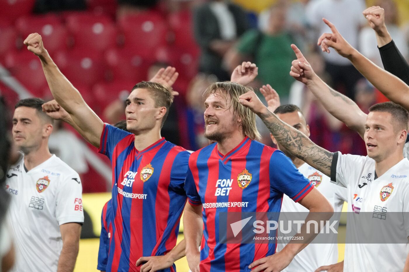 Russia Soccer Brotherly Cup CSKA - Beograd