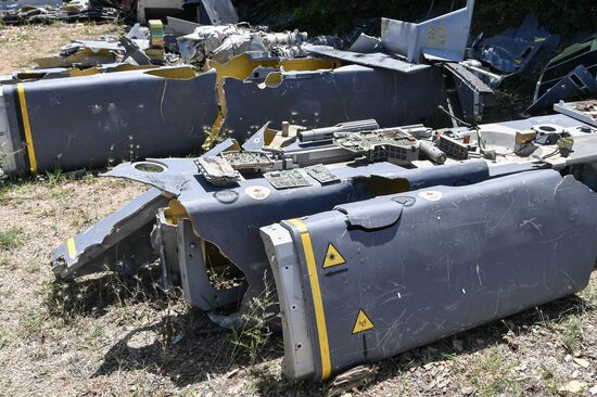 Russia Ukraine Military Operation Captured Missiles