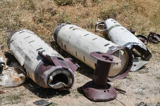 Russia Ukraine Military Operation Captured Missiles