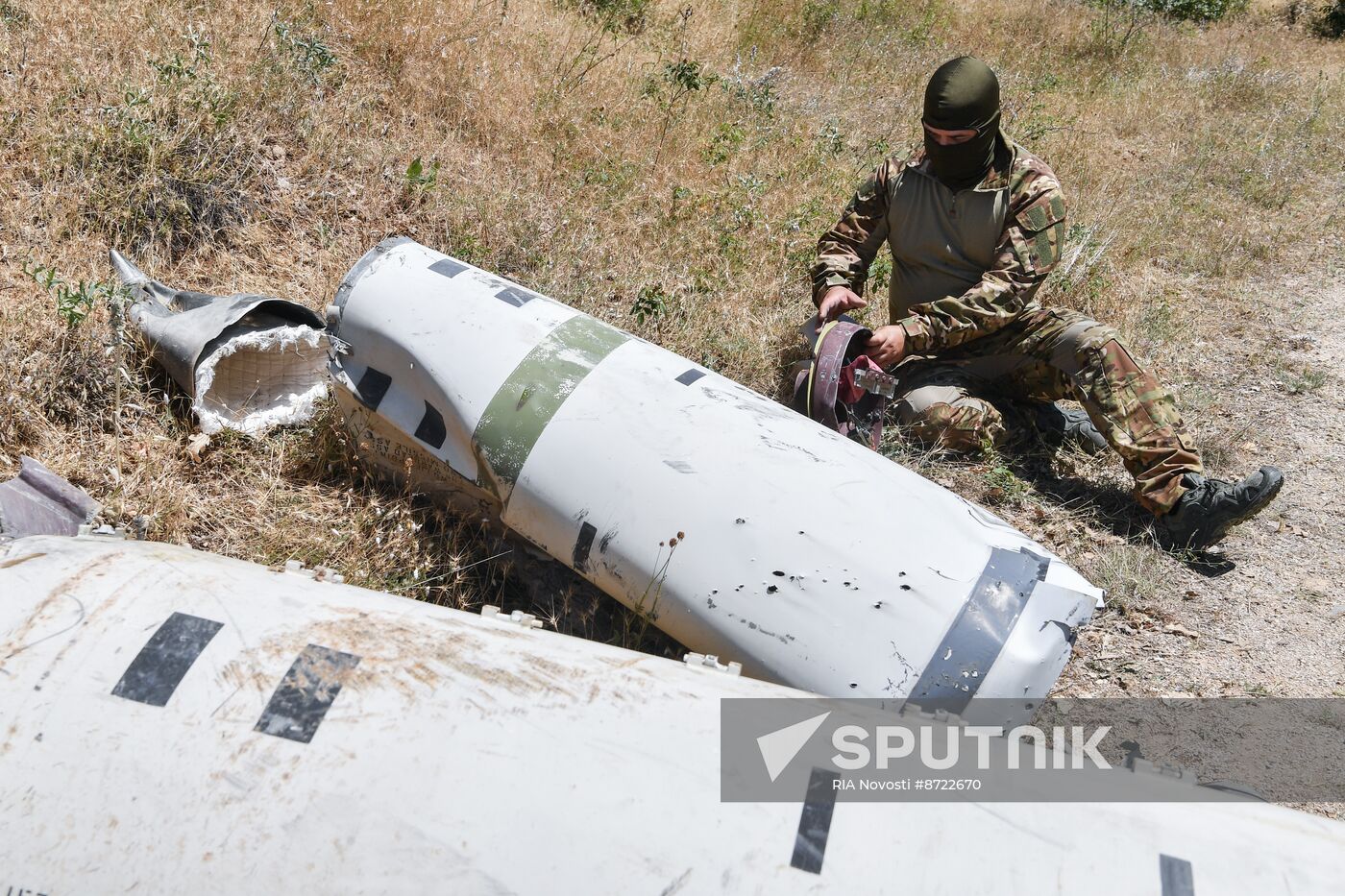 Russia Ukraine Military Operation Captured Missiles