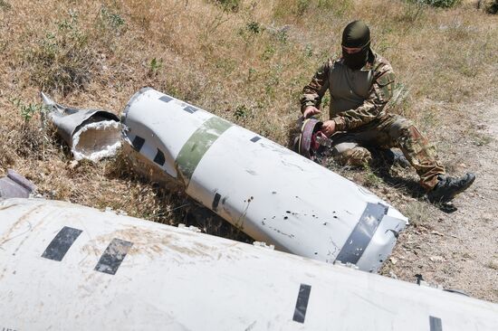 Russia Ukraine Military Operation Captured Missiles