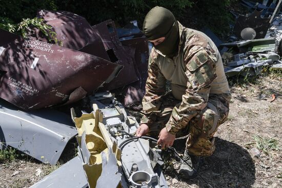 Russia Ukraine Military Operation Captured Missiles