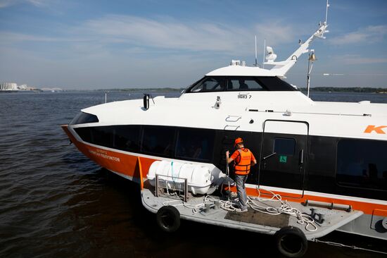 Russia River Transport