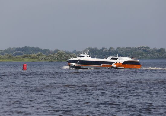 Russia River Transport