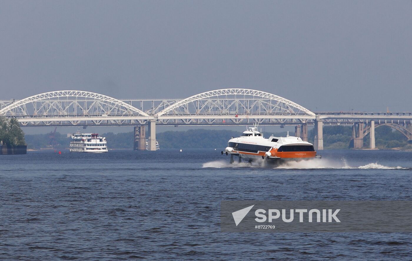 Russia River Transport