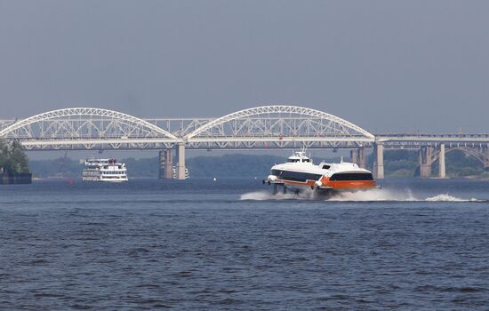 Russia River Transport
