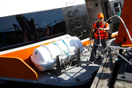 Russia River Transport