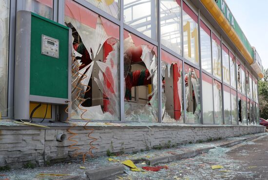 Russia Ukraine Military Operation Shelling