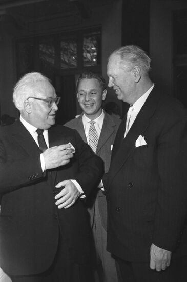 Participants of Second All-Union Congress of Soviet Writers