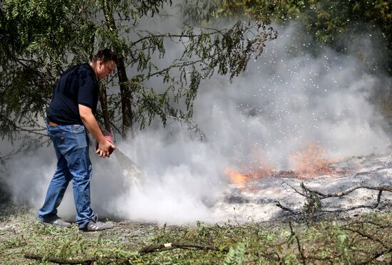 Russia Ukraine Military Operation Shelling