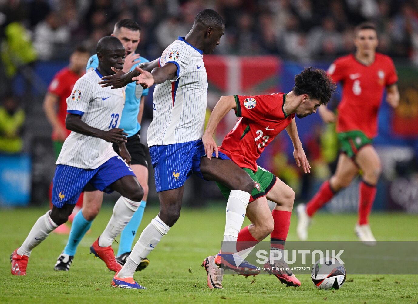 Germany Soccer Euro 2024 Portugal - France