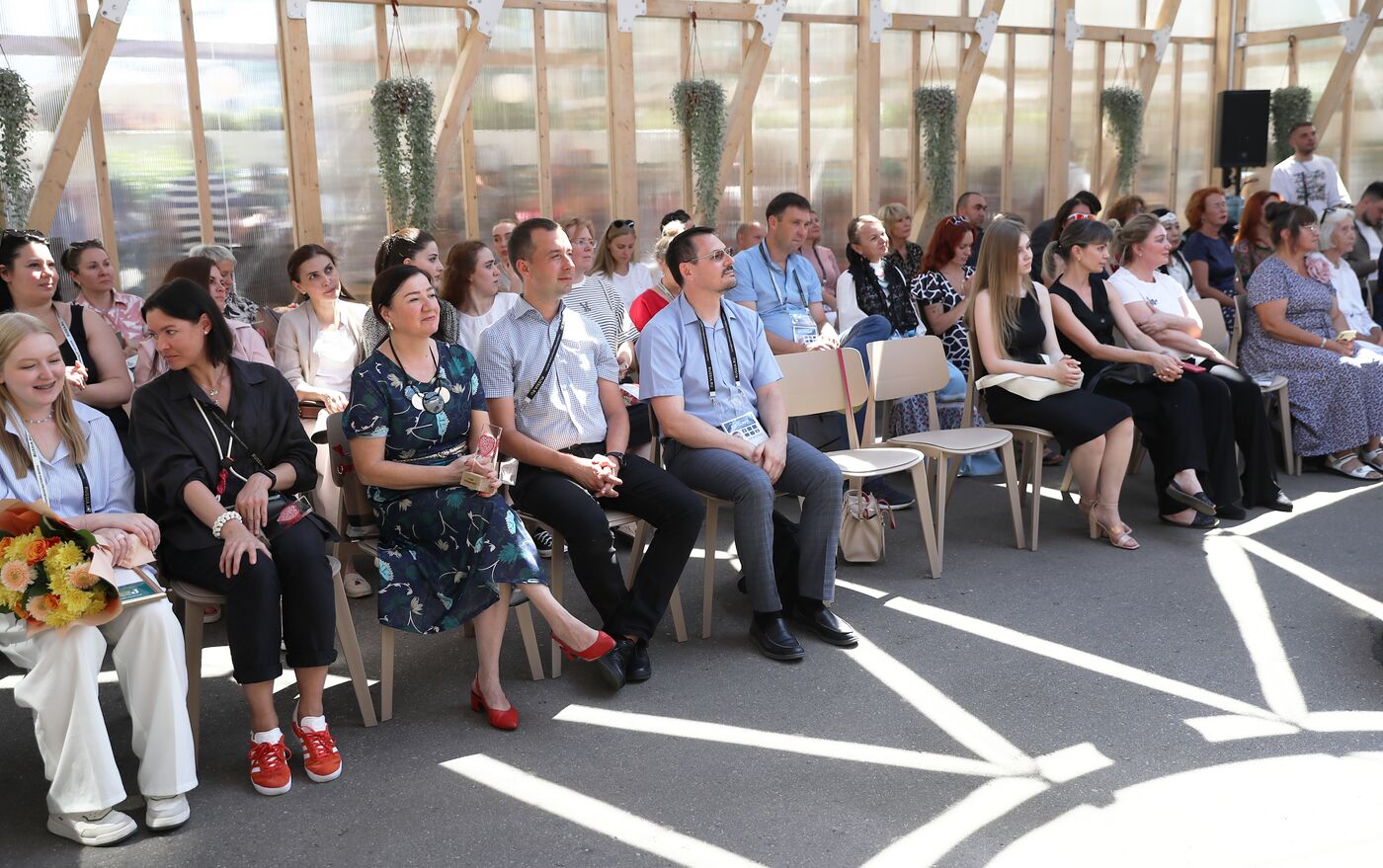 RUSSIA EXPO. Awards ceremony for winners of contest as part of Future in Flowers Festival and Workshop