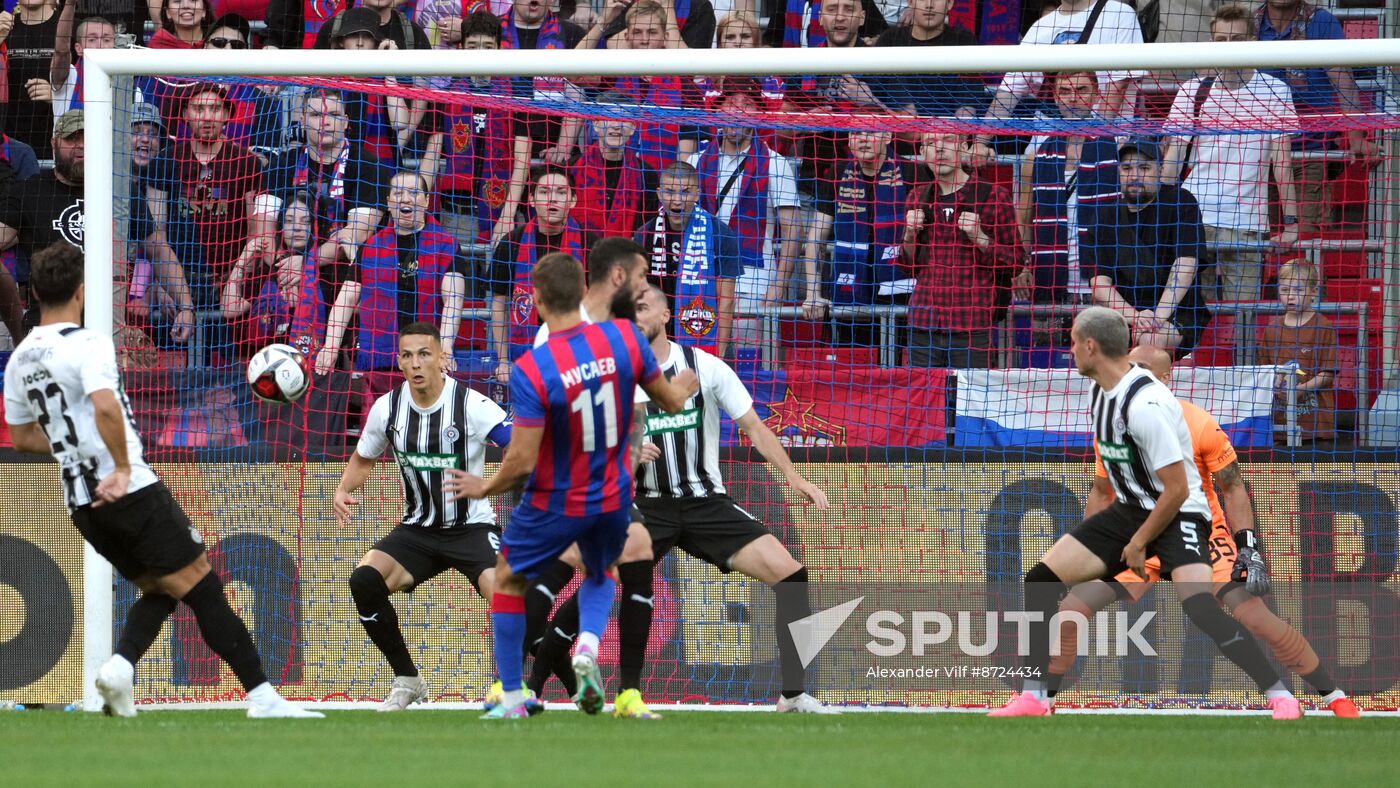 Russia Soccer Brotherly Cup CSKA - Partizan