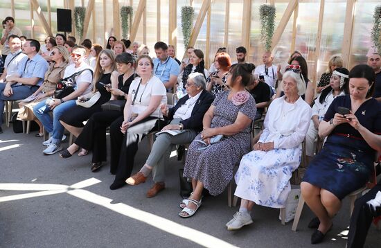 RUSSIA EXPO. Awards ceremony for winners of contest as part of Future in Flowers Festival and Workshop