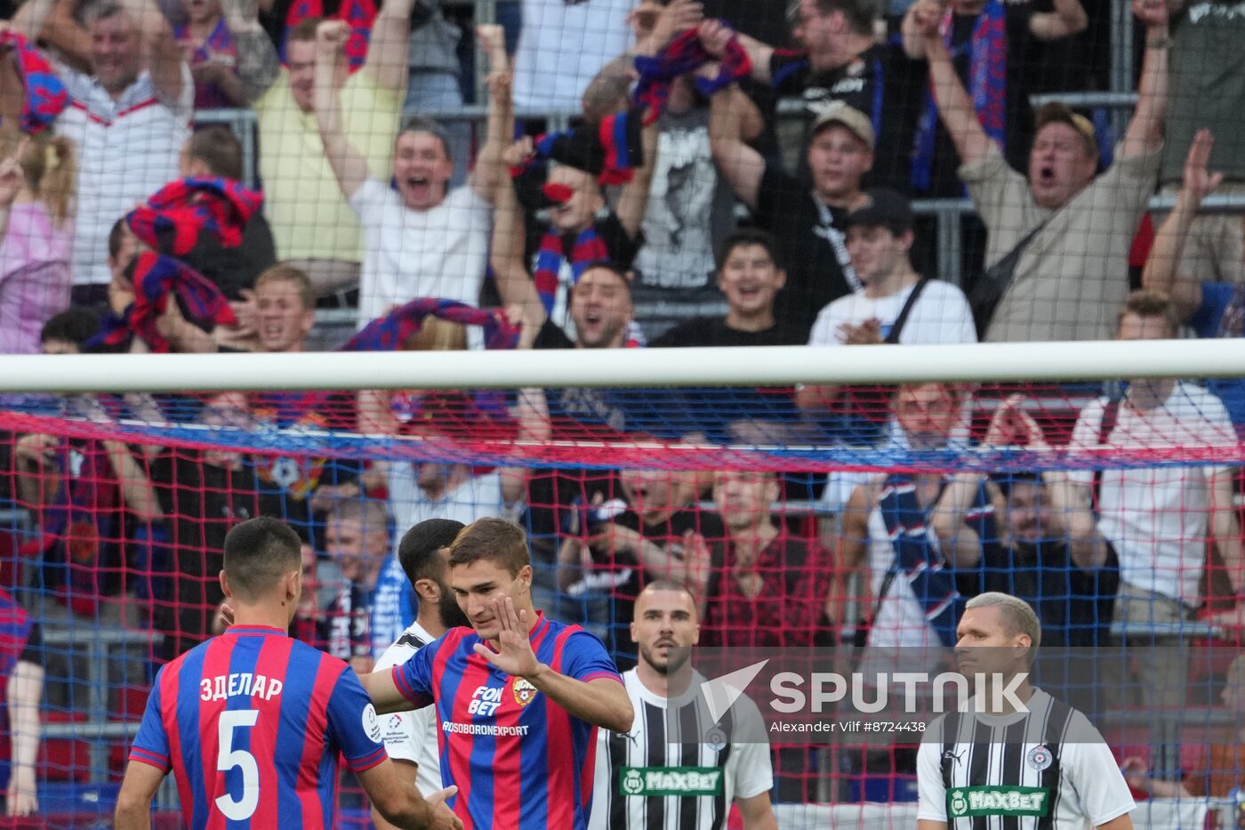 Russia Soccer Brotherly Cup CSKA - Partizan