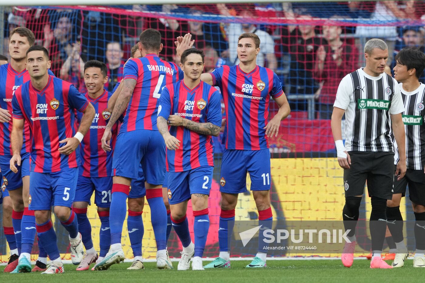 Russia Soccer Brotherly Cup CSKA - Partizan