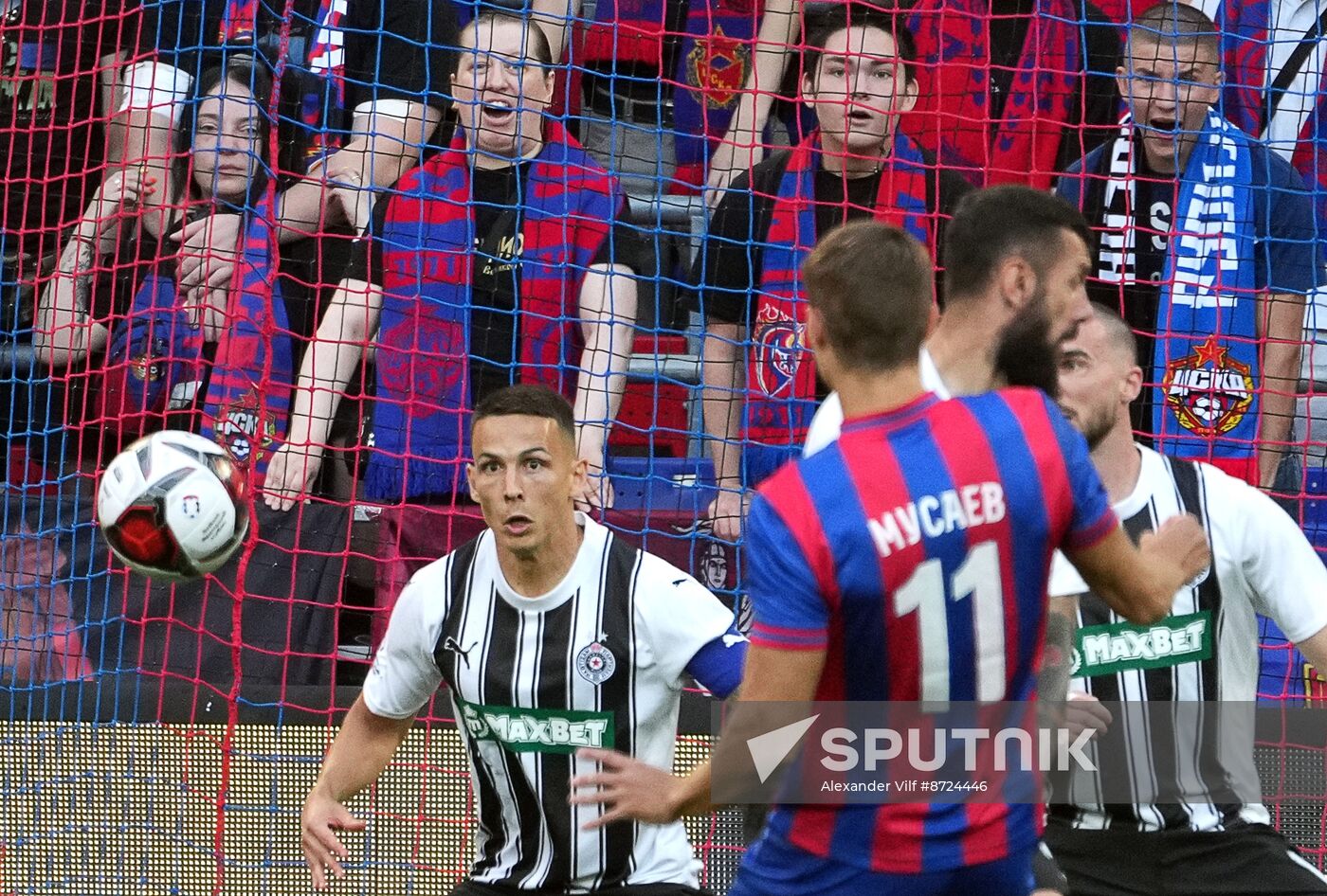 Russia Soccer Brotherly Cup CSKA - Partizan