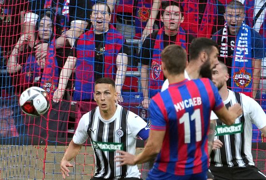 Russia Soccer Brotherly Cup CSKA - Partizan