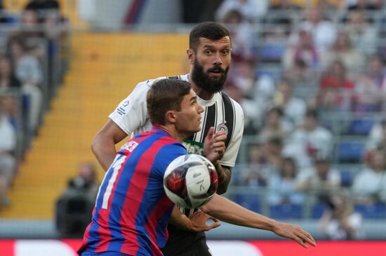 Russia Soccer Brotherly Cup CSKA - Partizan