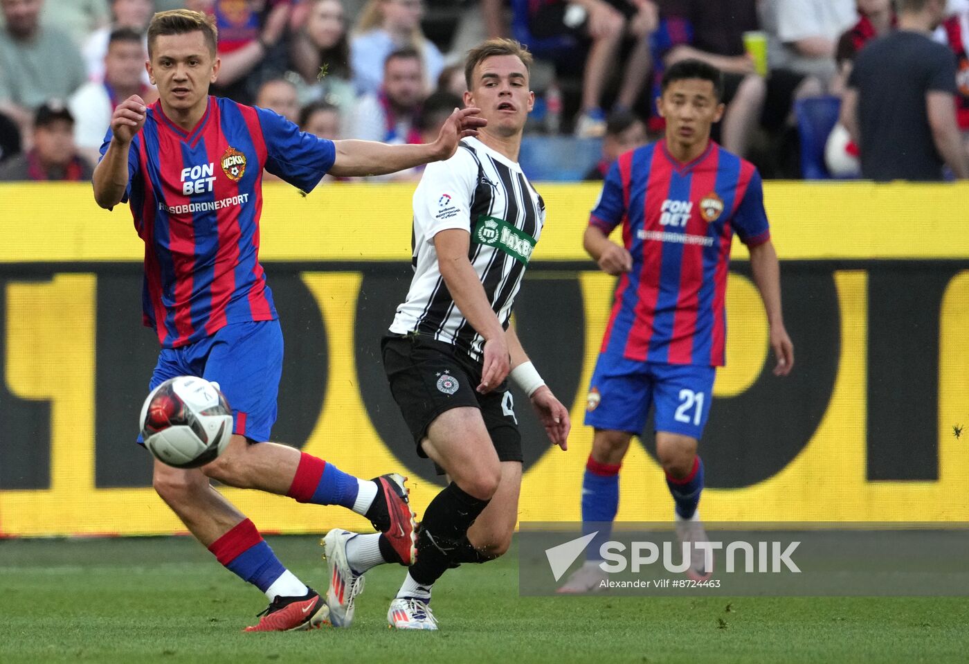Russia Soccer Brotherly Cup CSKA - Partizan