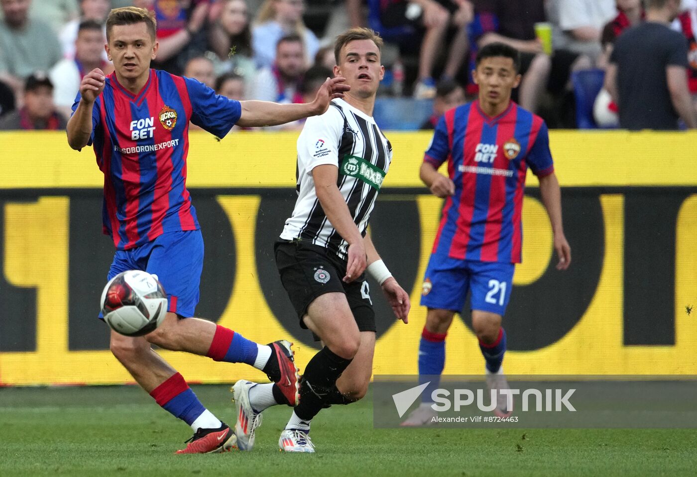 Russia Soccer Brotherly Cup CSKA - Partizan