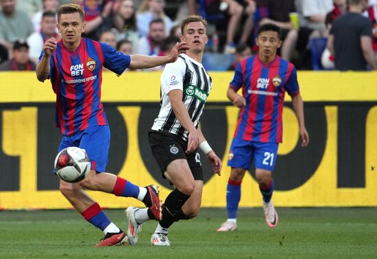 Russia Soccer Brotherly Cup CSKA - Partizan