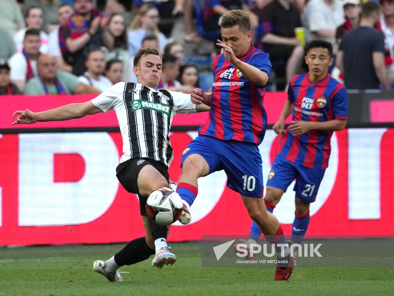 Russia Soccer Brotherly Cup CSKA - Partizan