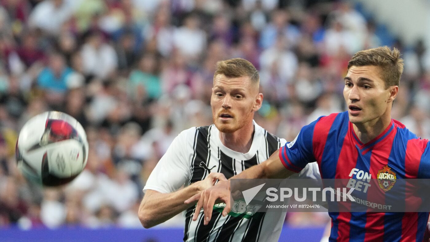 Russia Soccer Brotherly Cup CSKA - Partizan