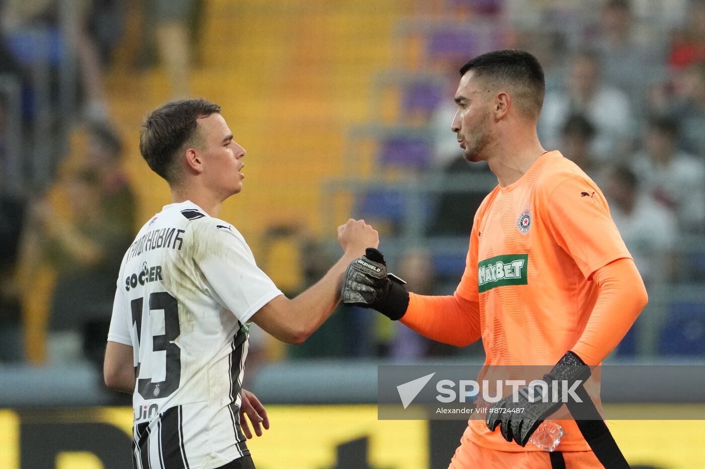 Russia Soccer Brotherly Cup CSKA - Partizan