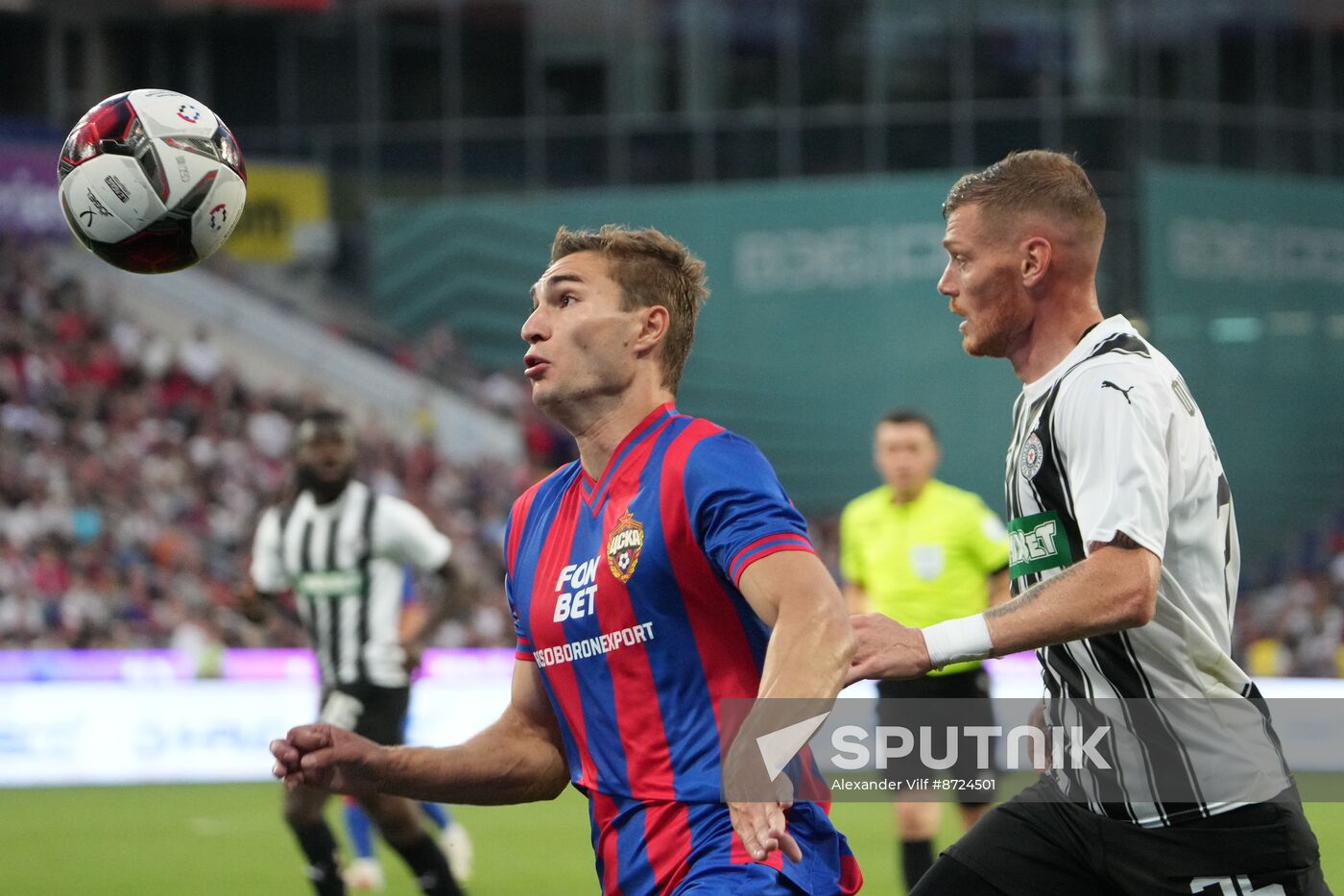 Russia Soccer Brotherly Cup CSKA - Partizan