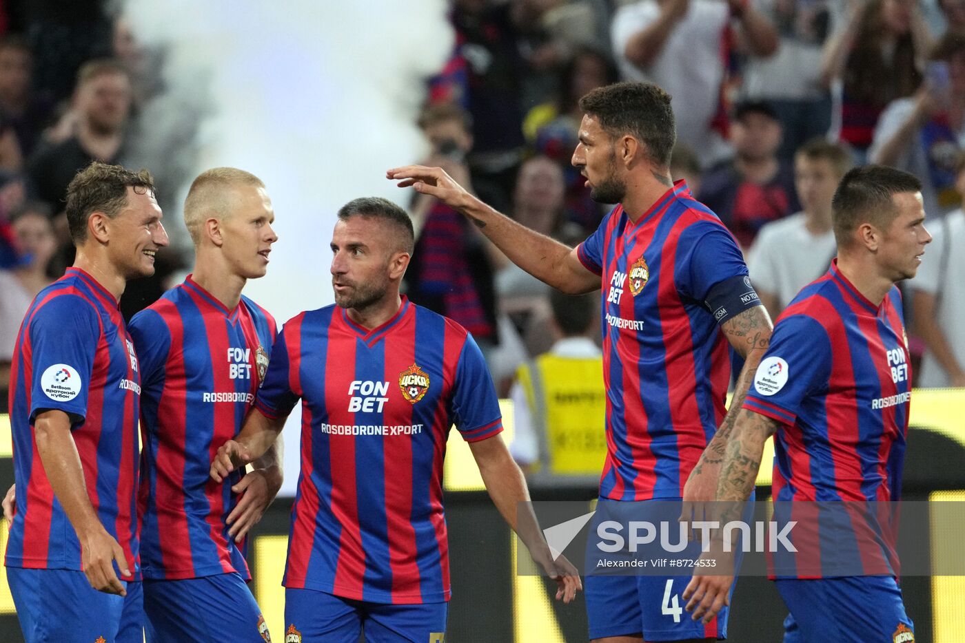 Russia Soccer Brotherly Cup CSKA - Partizan