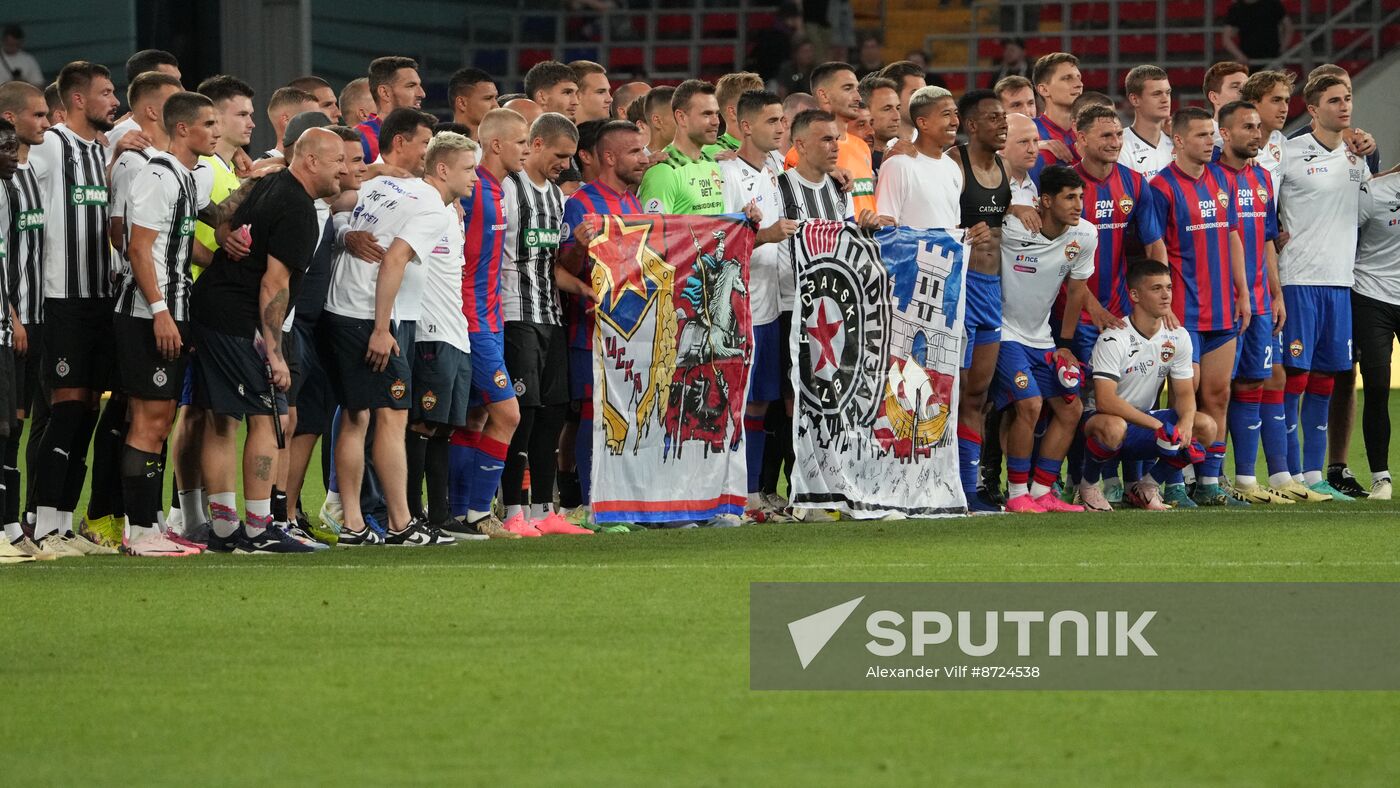 Russia Soccer Brotherly Cup CSKA - Partizan