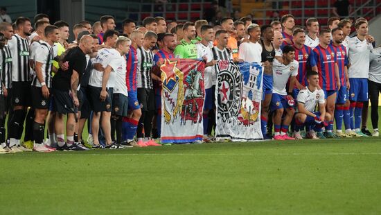 Russia Soccer Brotherly Cup CSKA - Partizan