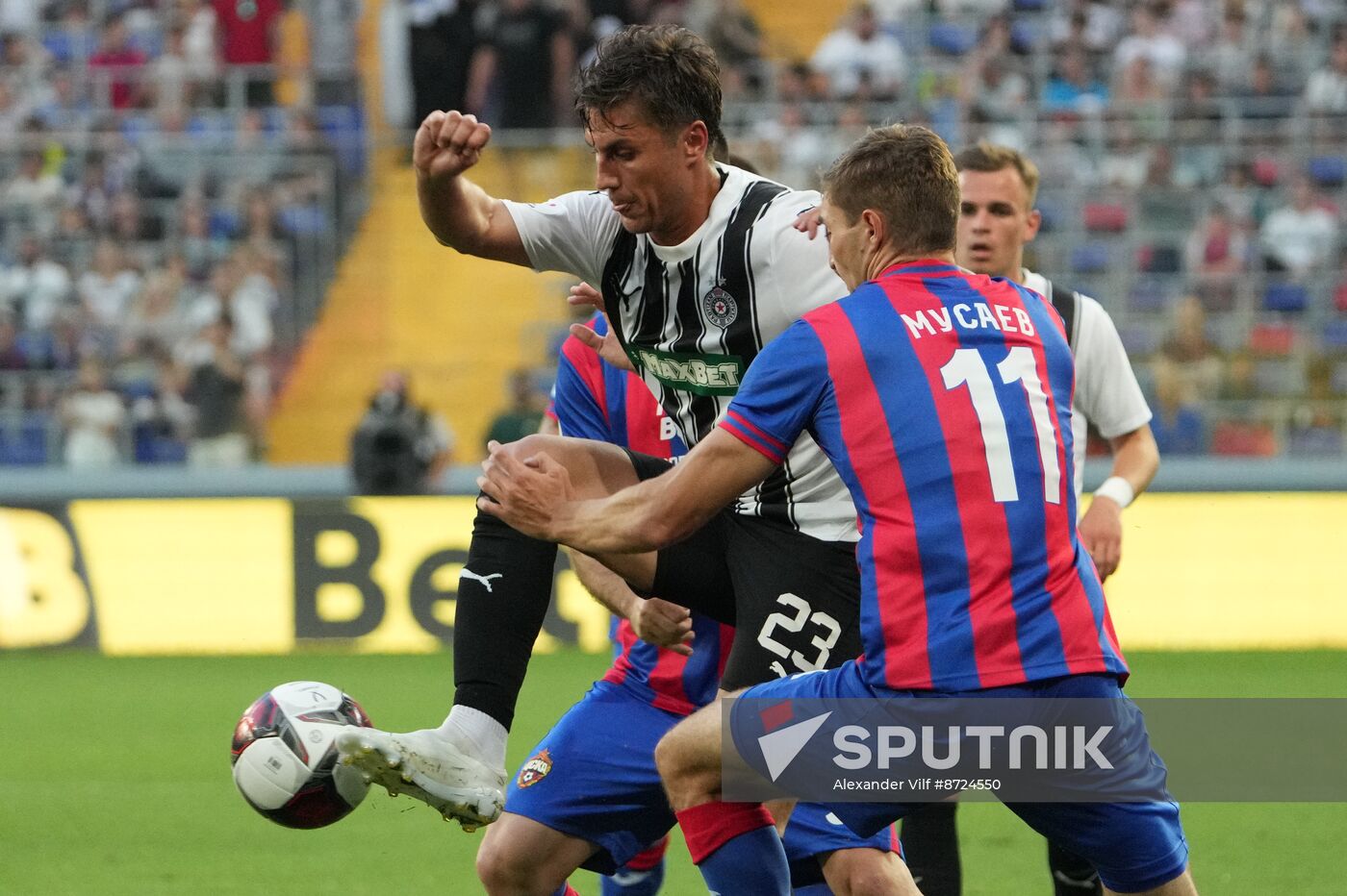 Russia Soccer Brotherly Cup CSKA - Partizan