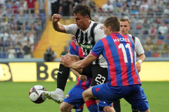 Russia Soccer Brotherly Cup CSKA - Partizan