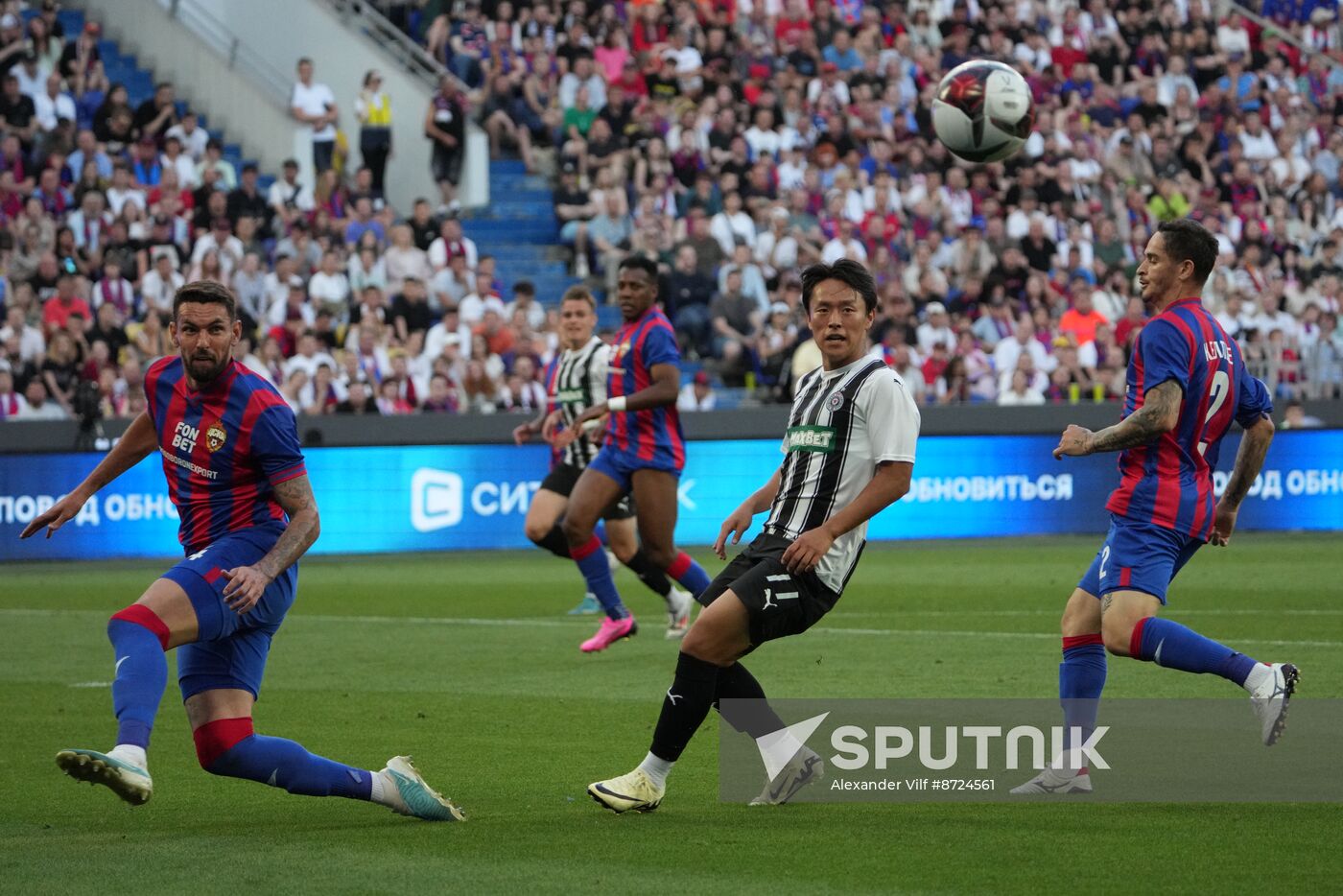 Russia Soccer Brotherly Cup CSKA - Partizan