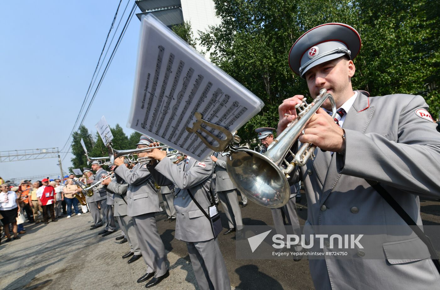 Russia BAM Construction Launch Anniversary