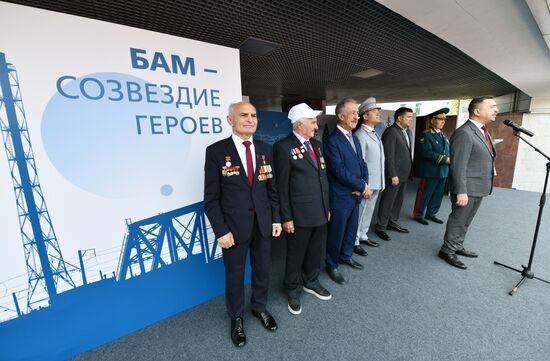 Russia BAM Construction Launch Anniversary