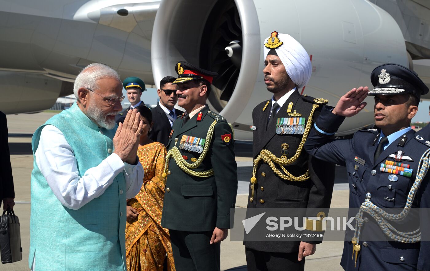 Russia India Arrival