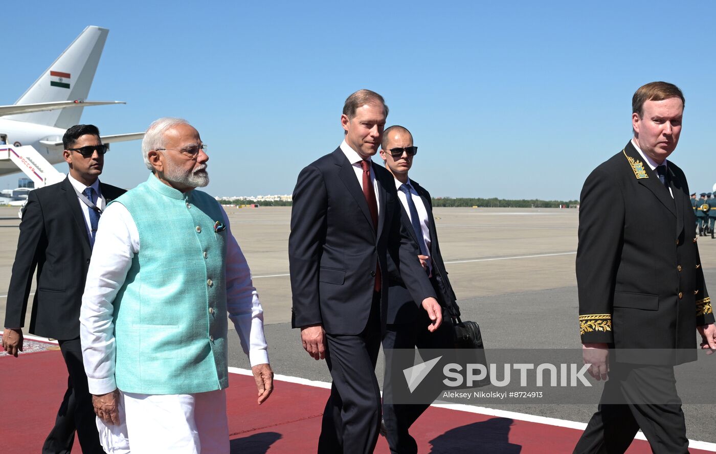 Russia India Arrival