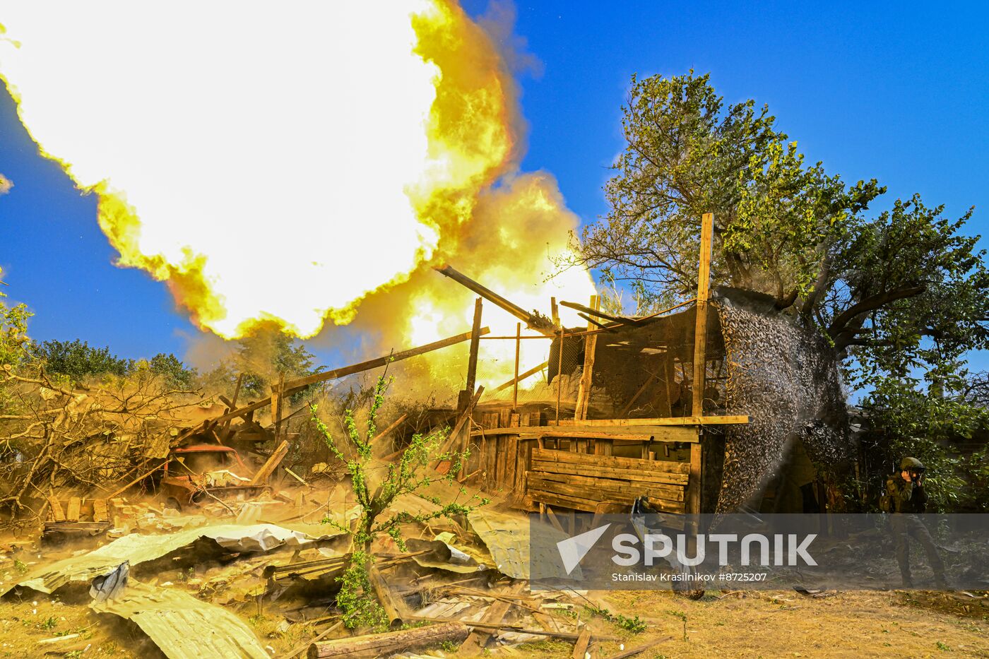 Russia Ukraine Military Operation Artillery Units