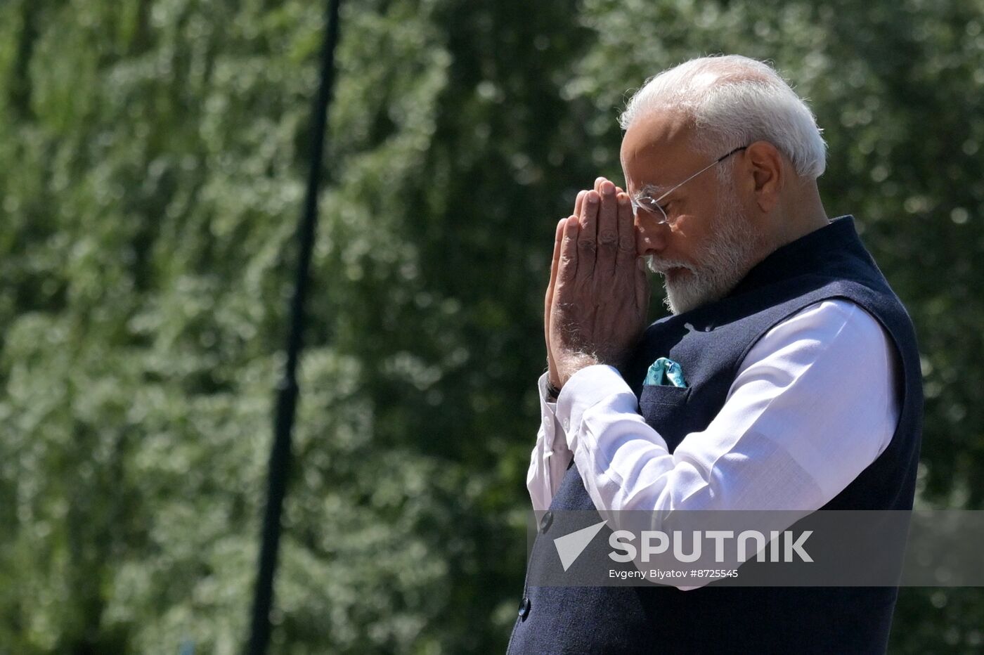 Russia India Wreath Laying