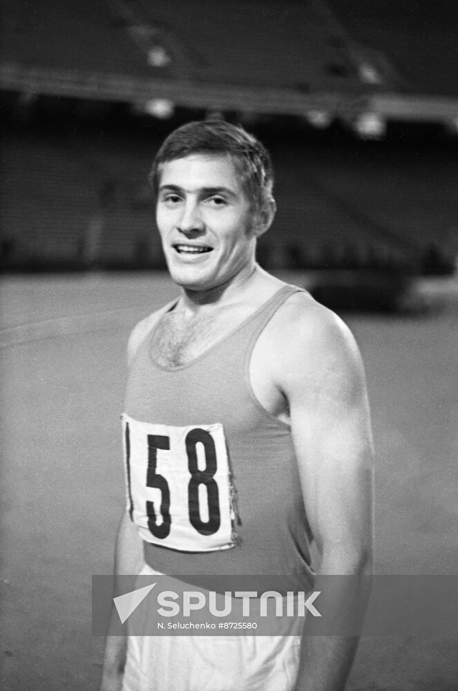 Soviet field athlete Alexander Bratchikov