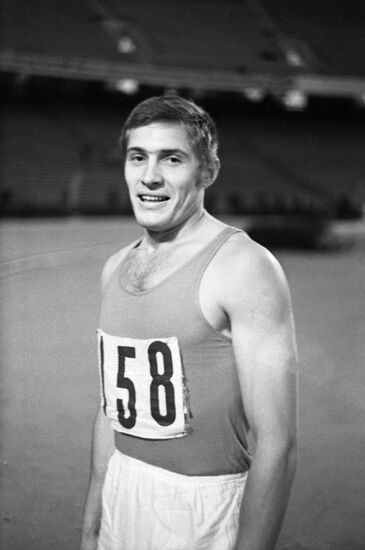 Soviet field athlete Alexander Bratchikov