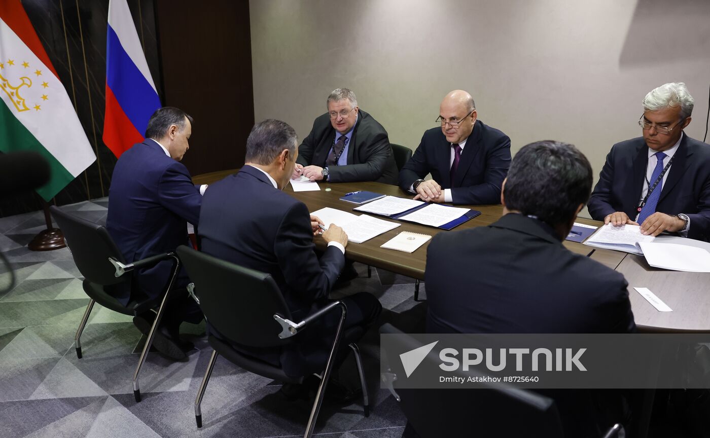 Russia Mishustin Innoprom Trade Fair