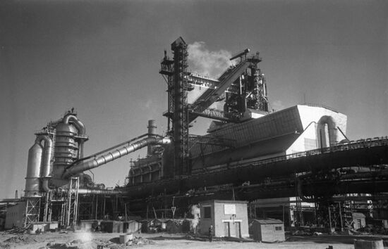 Blast furnace No. 6 of Nizhny Tagil Iron and Steel Works