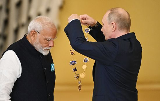 Russia India