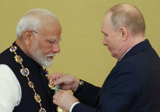 Russia India